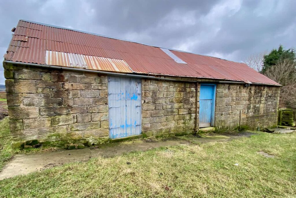 Cow Barn before renovation