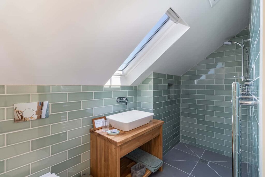 The Cow Barn bathroom