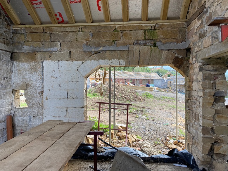 Stables during renovation